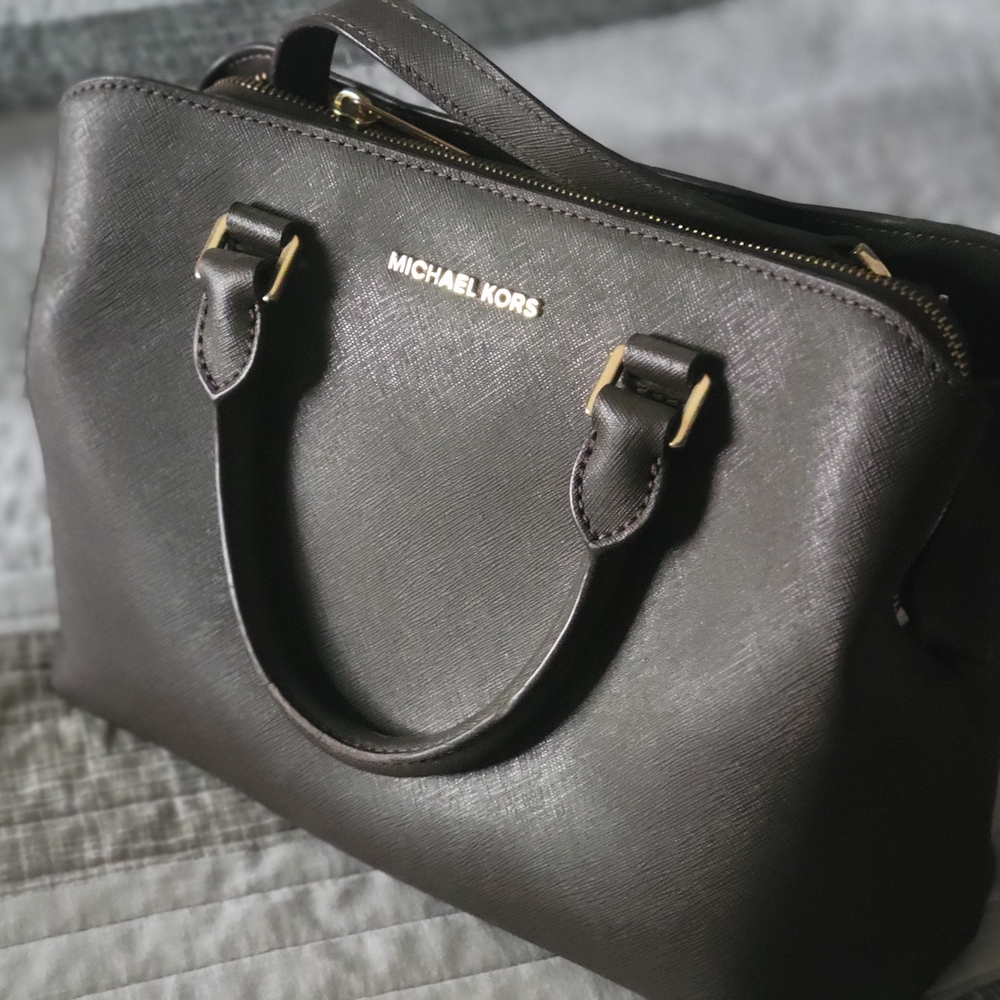 Michael Kors Brown Leather Handbag